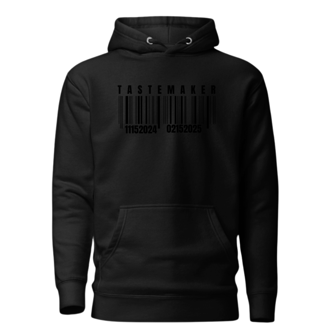 Barcode Hoodie (Red)