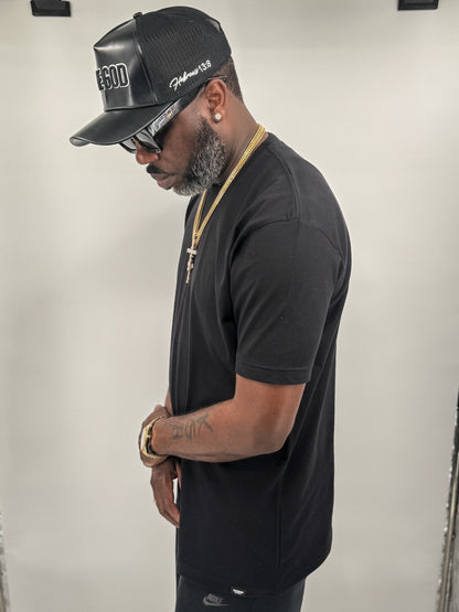 Premium Black Tees (3-Pack)