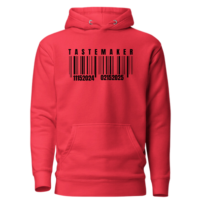 Barcode Hoodie (Red)